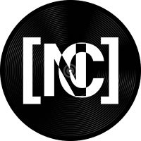 NiceCod3 logo vinyl black